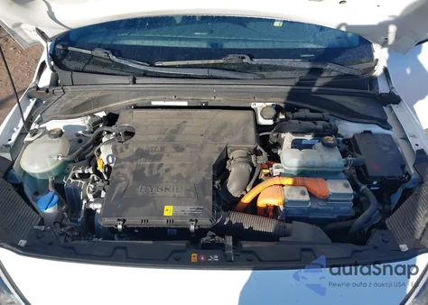 2019 Hyundai Ioniq Hybrid Blue из США, поврежденный, VIN KMHC65LC2KU170947